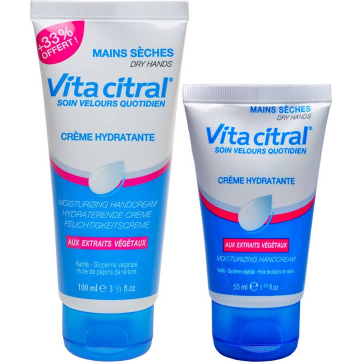 Vita Citral Crème Hydratante Mains Sèches 100mL + 33% offert