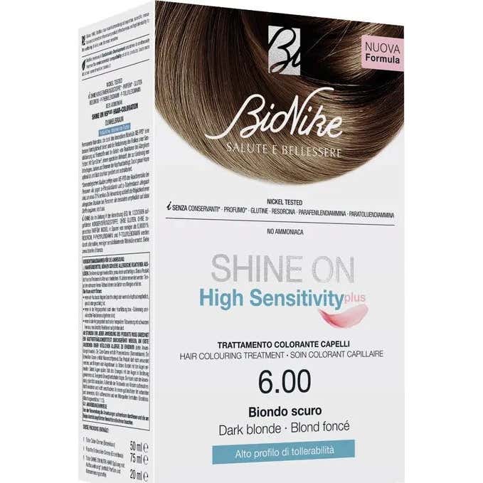 Bionike Kit Shine On High Sensitivity Plus 6.00 Blond Foncé