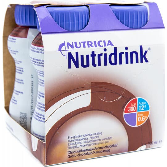 Nutridrink Chocolat 4X200Ml