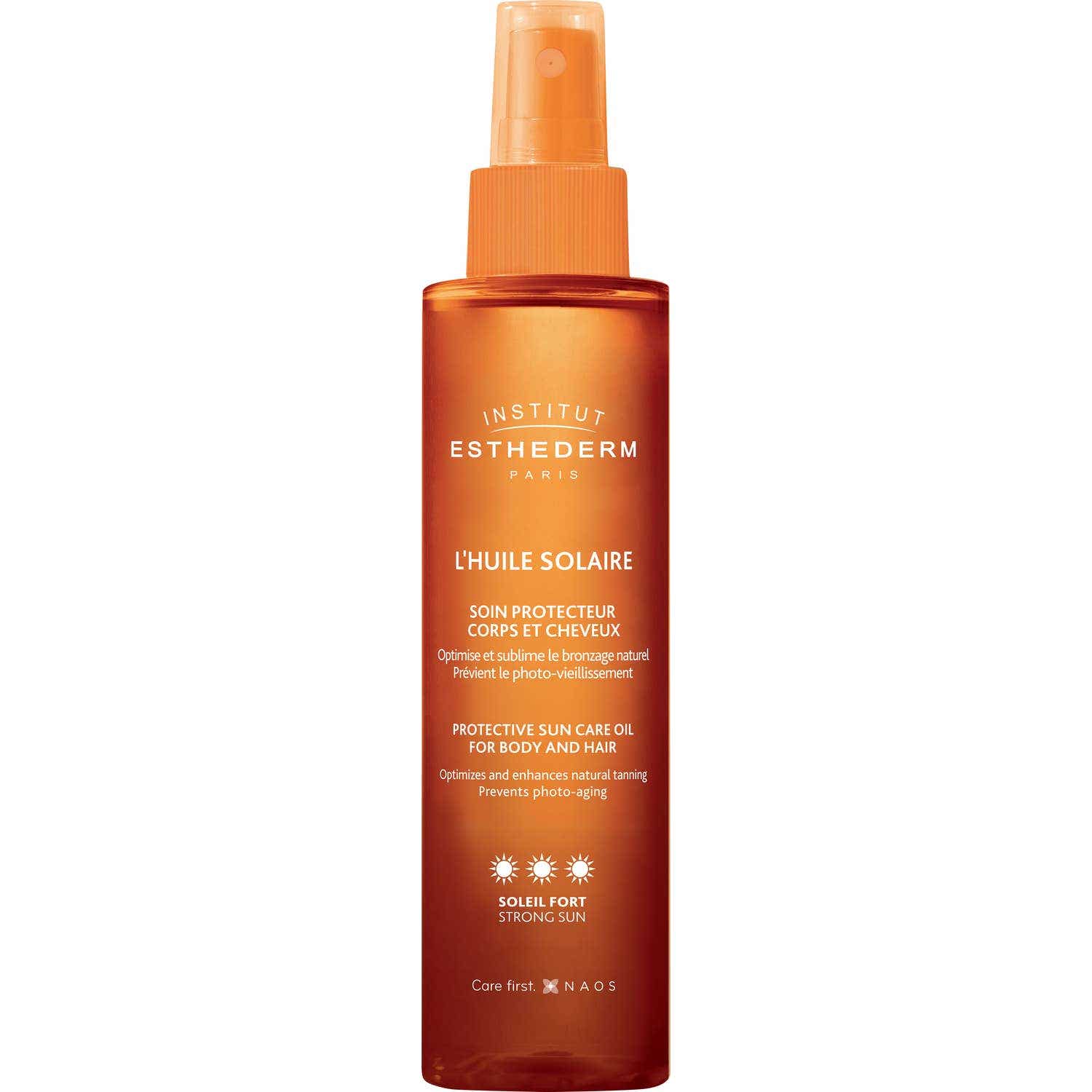 Institut Esthederm L'Huile Solaire Soleil Fort 150ml