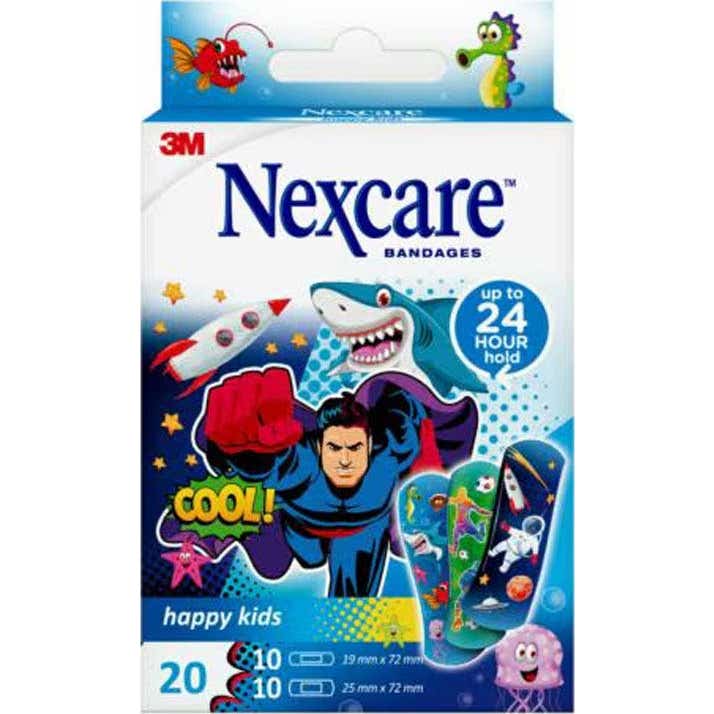 Nexcare Happy Kids Cool Pansements Taille 20
