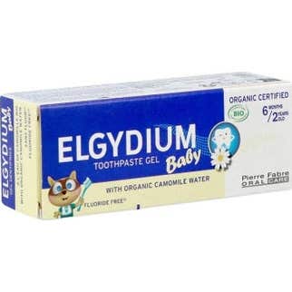 Elgydium Baby Dentifrice Eau de Camomille Bio 6 Mois 30ml