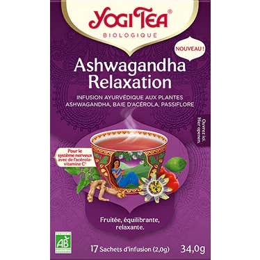 Yogi Tea Ashwagandha Relaxation Sachets Taille 17