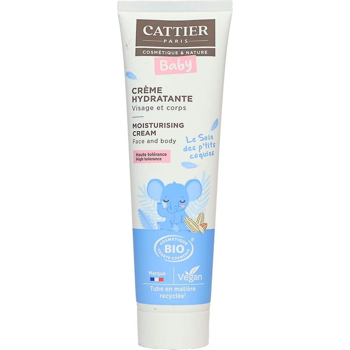 Cattier Baby Crème Hydratante Visage Et Corps 100ml