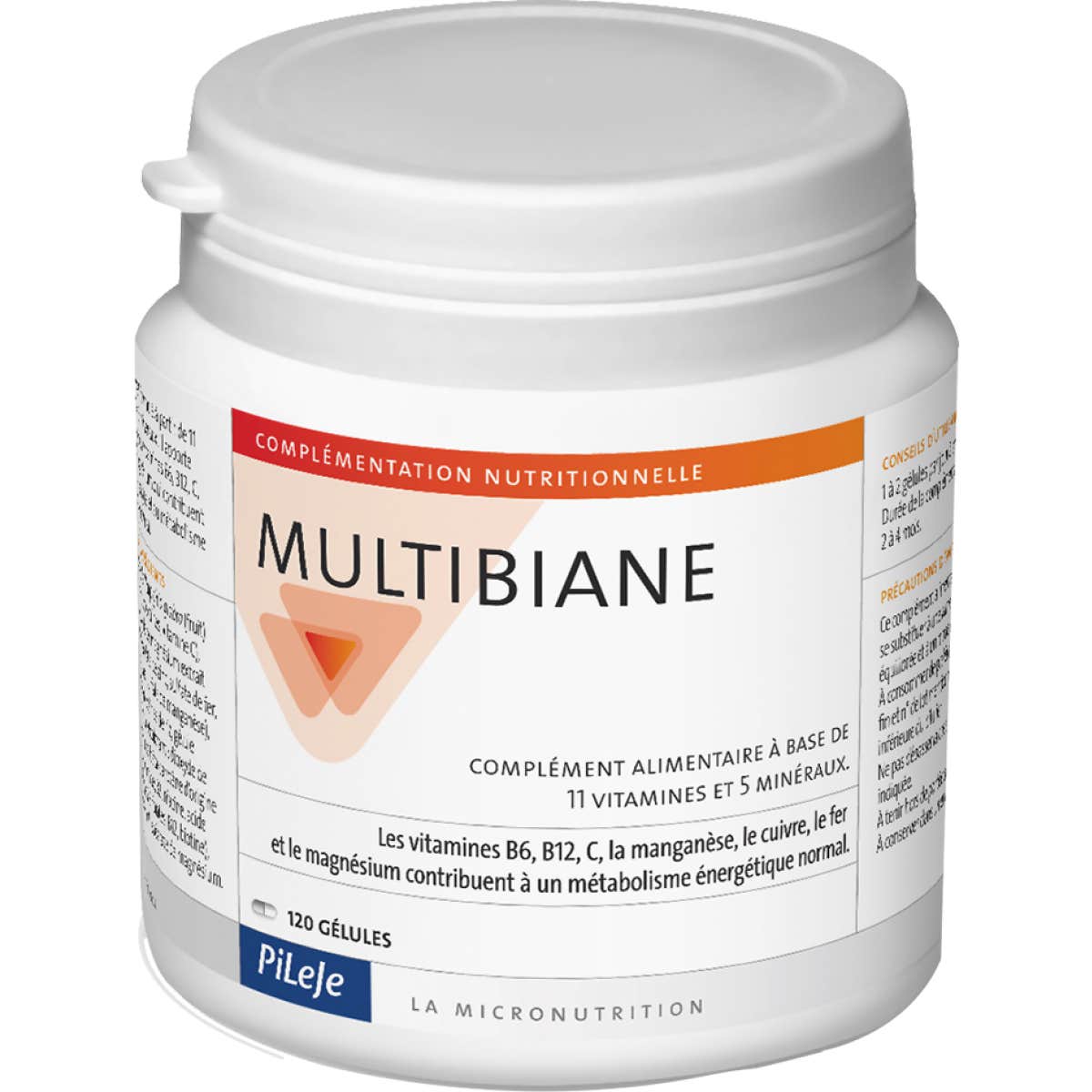 Pileje Multibiane 120 Gélules