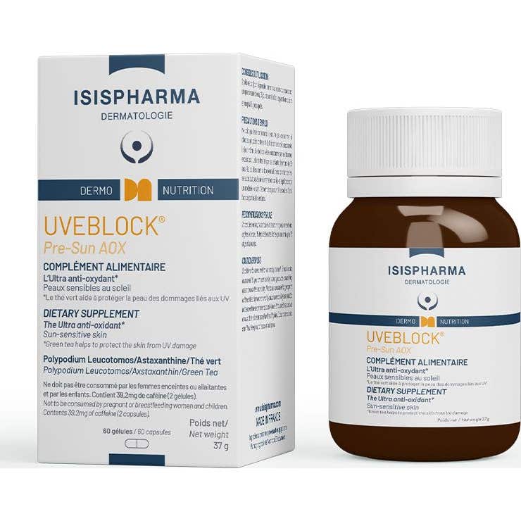 Isis Pharma Uveblock Pre-Sun AOX 60 Gélules