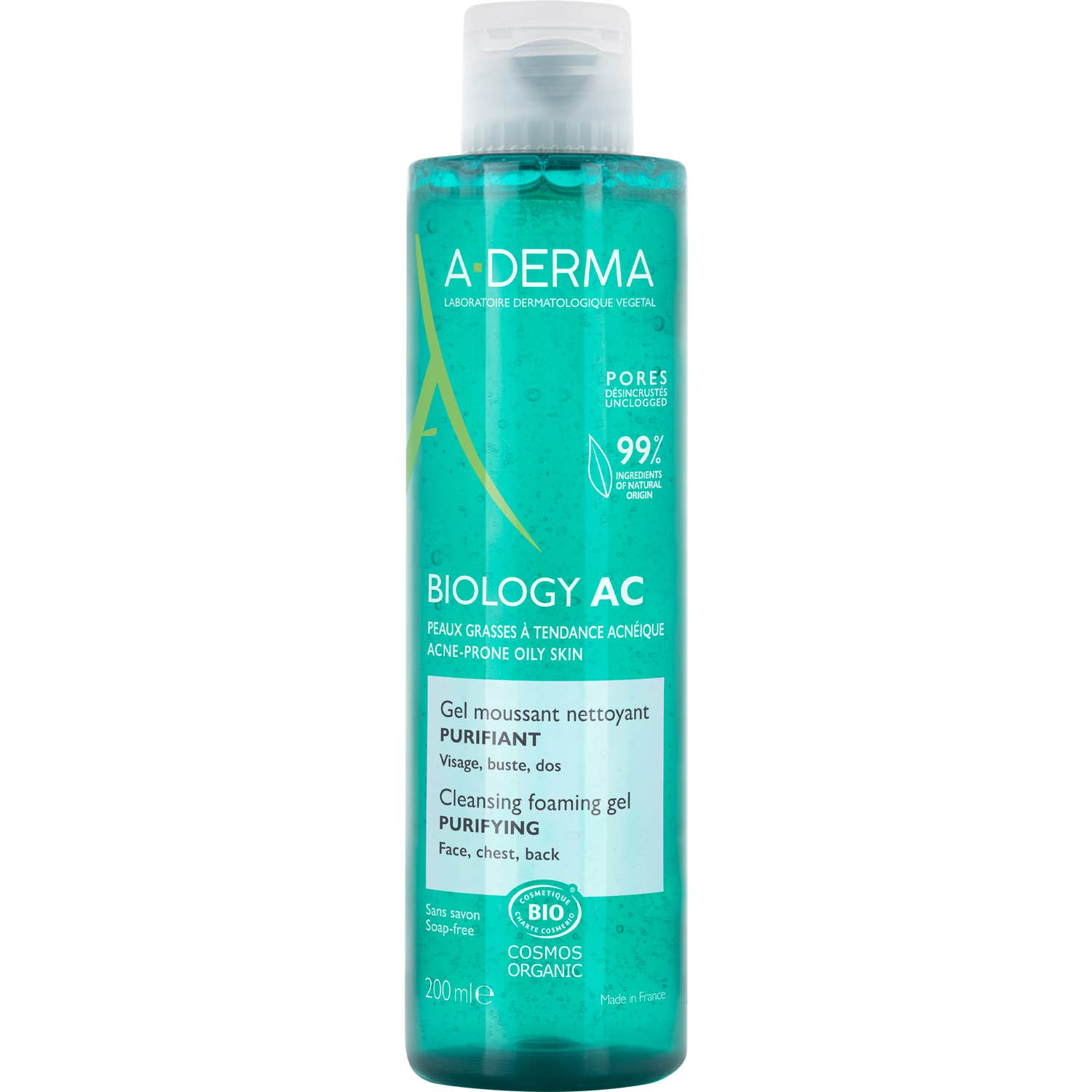 A-Derma Biology AC Gel Moussant Purifiant 200ml