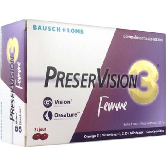 Preservision 3 Femme 180caps