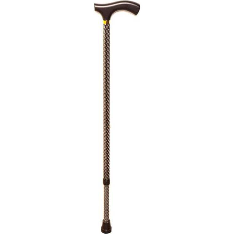 Prim Bâton de marche extensible en verre noir 1pc