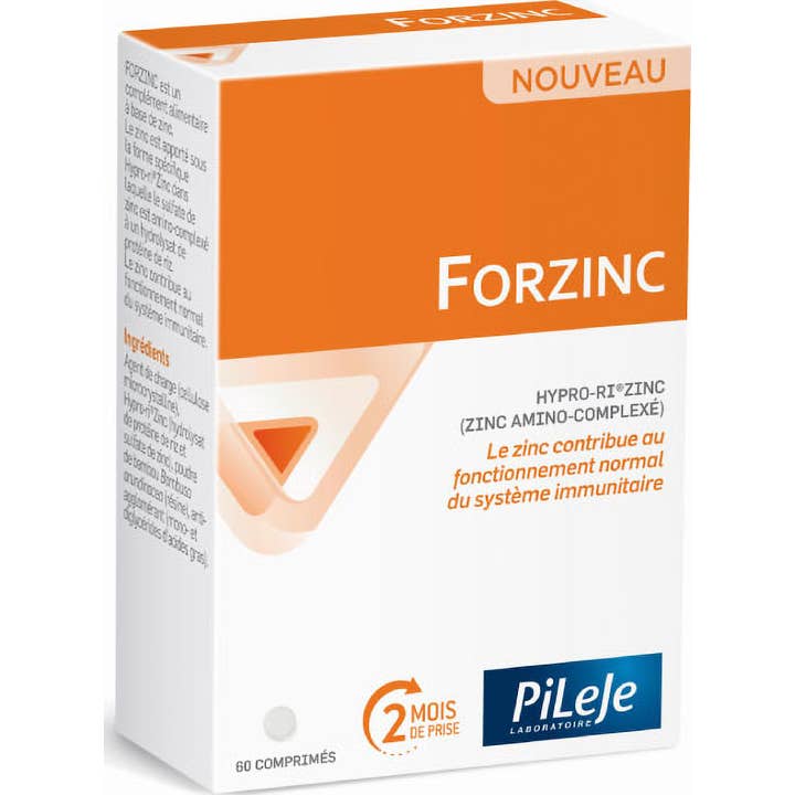 Pileje Forzinc 60 Comprimés