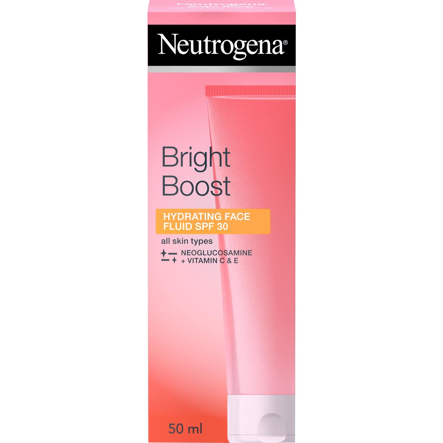 Neutrogena Bight Boost Fluide Hydratant Visage SPF30 50ml