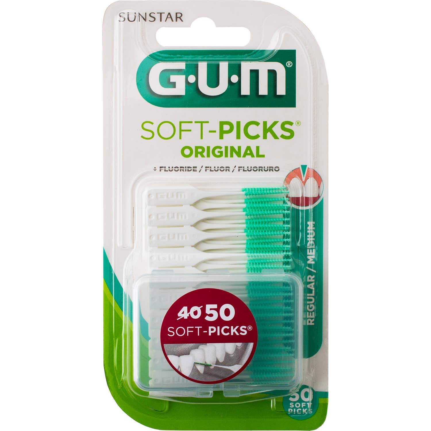 Gum Soft-Picks Original Regular 50uts