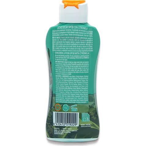 Babaria Adventure Lait Solaire Spf30 Citronnelle 100ml Babaria Adventure Lait Solaire Spf30 Citronnelle 100ml