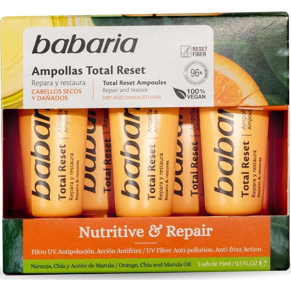 Babaria Total Reset Ampoules 5x15ml