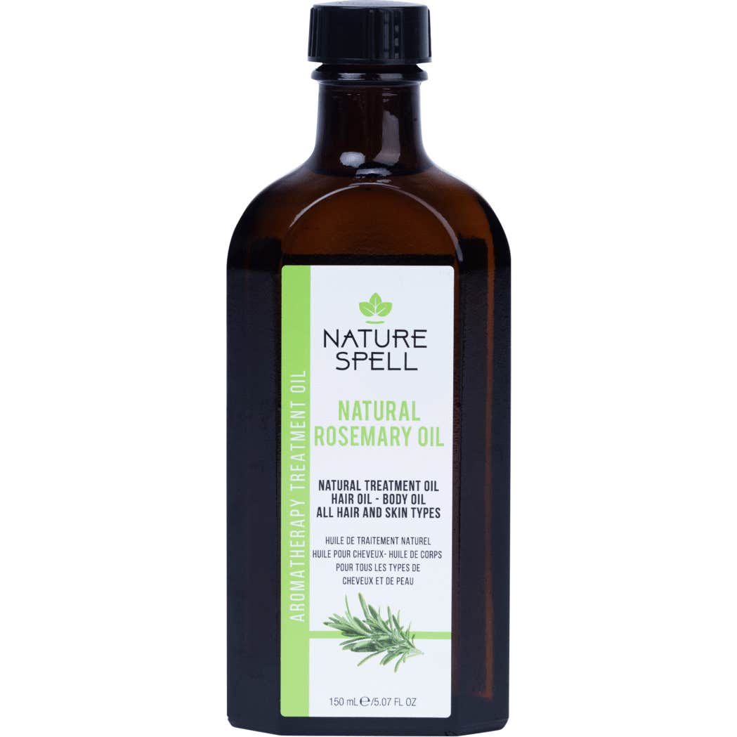 Nature Spell Huile de romarin pour les cheveux et la peau 150ml