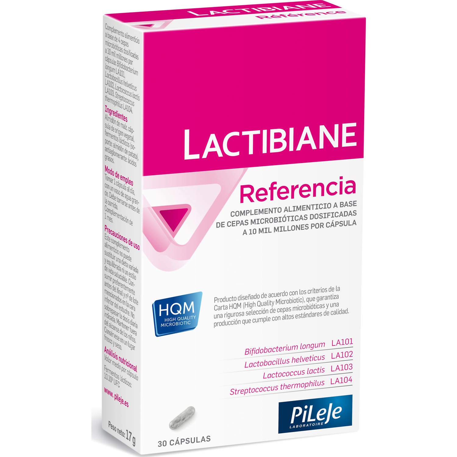 PiLeJe Lactibiane Référence 30 Gélules