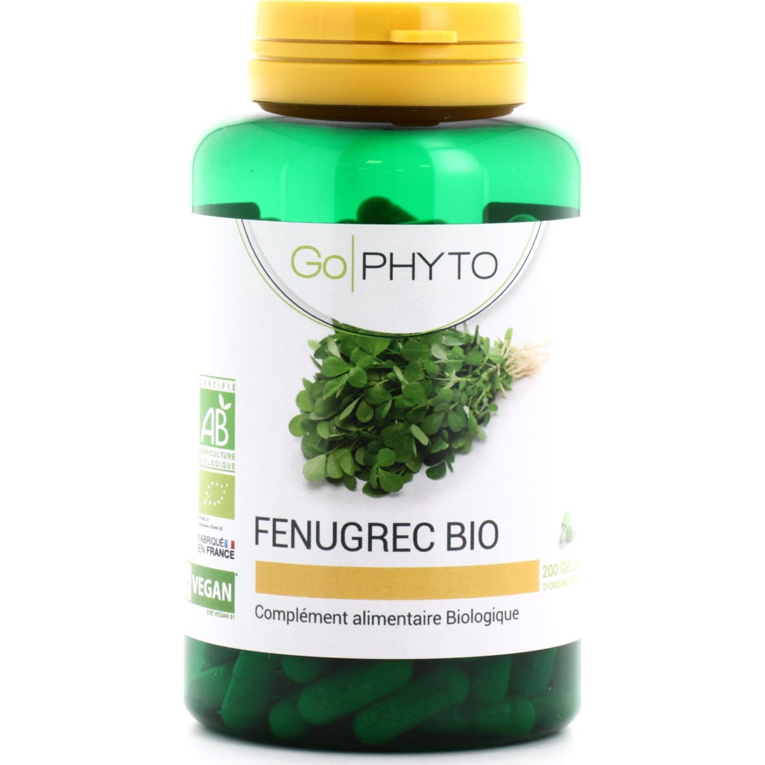 Go Phyto Fenugrec Bio 200 Gélule