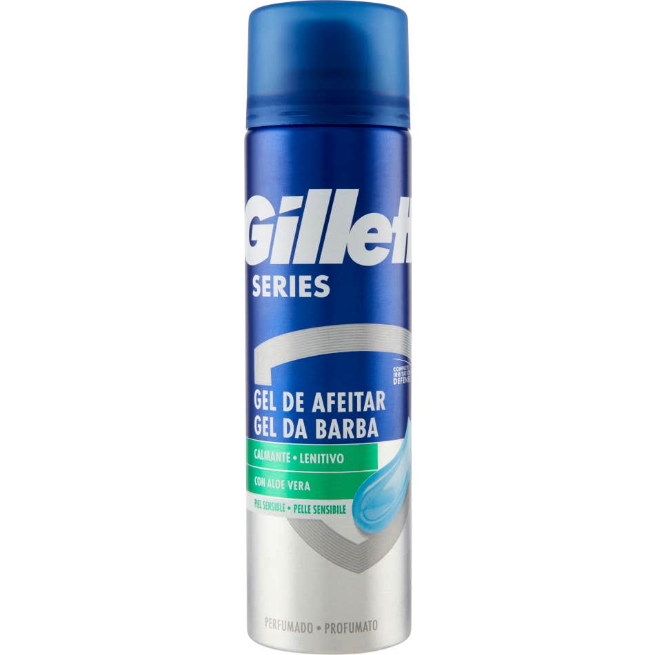 Gillette Series Gel de Rasage Peau Sensible 200ml