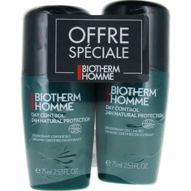 Biotherm Homme 24H Day Control Natural Protect 2x75ml