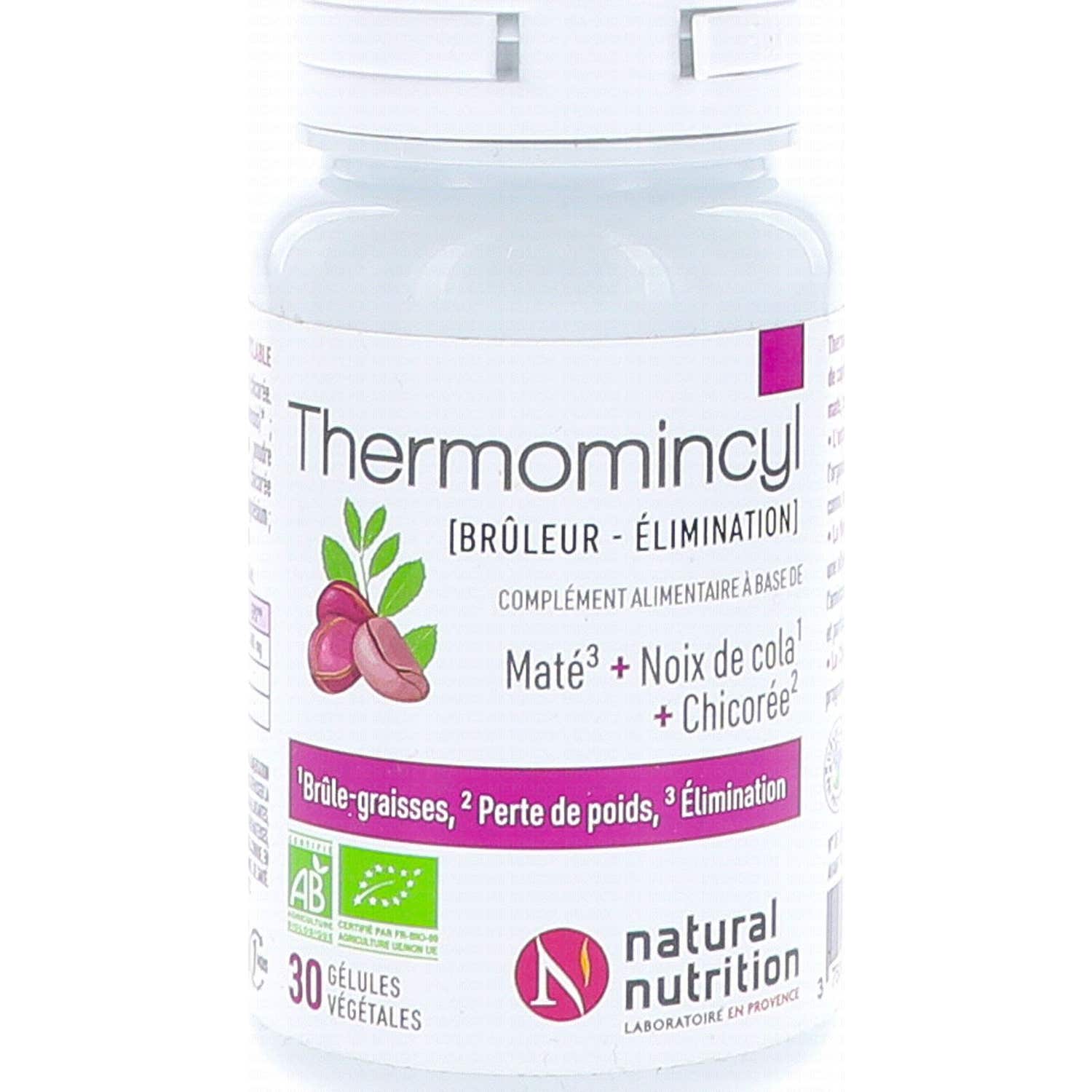 Natural Nutrition Thermomincyl Bio 30 Gélules