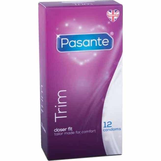Pasante Pack Condoms Thinner Trim 12 Unités