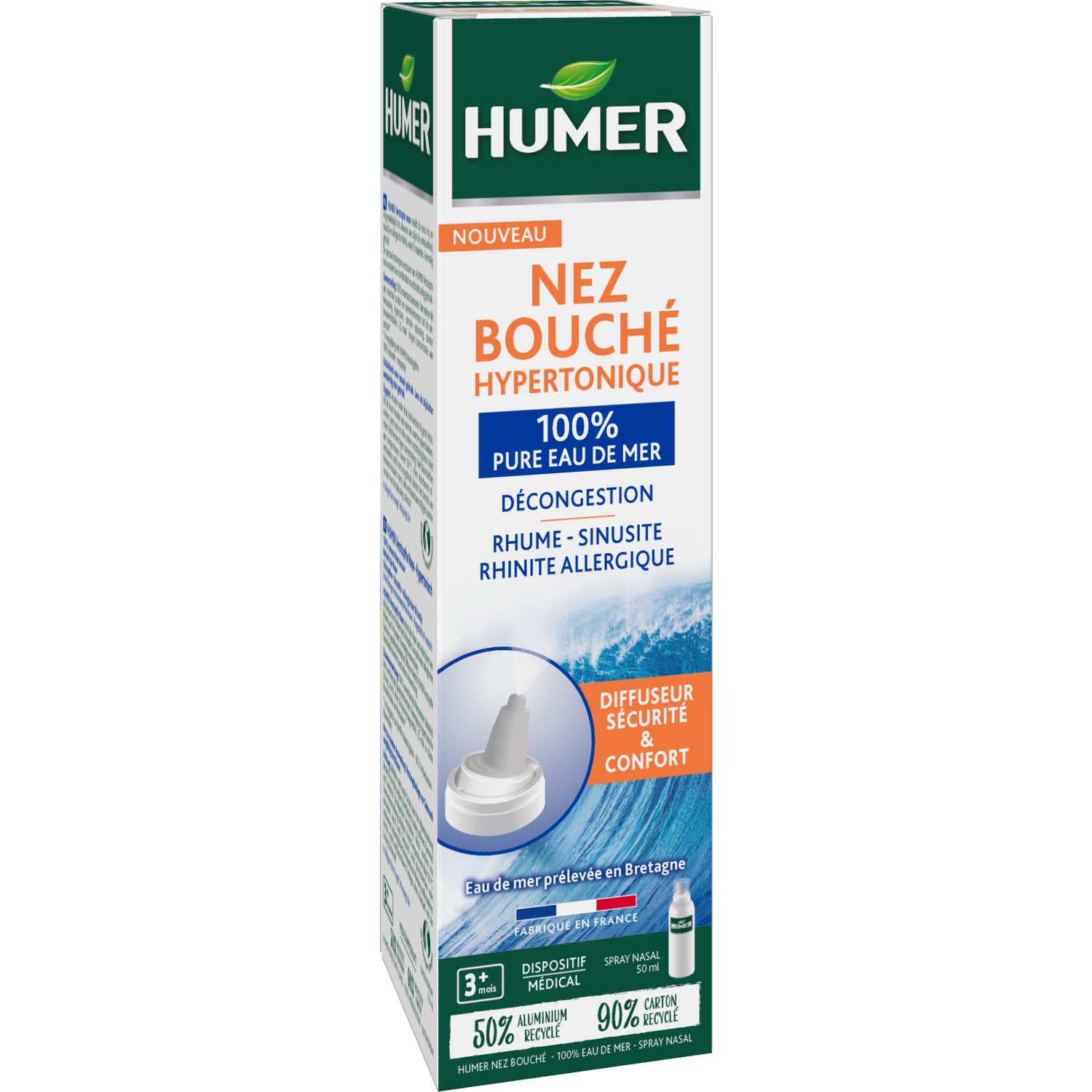 Humer Nez Bouché Hypertonique 50ml