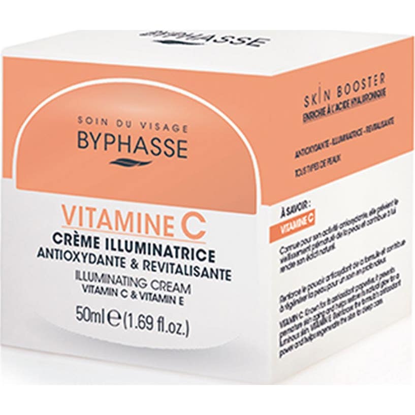 Byphasse Vitamine C Crème Illuminatrice antioxydante & Revitalisante 50ml