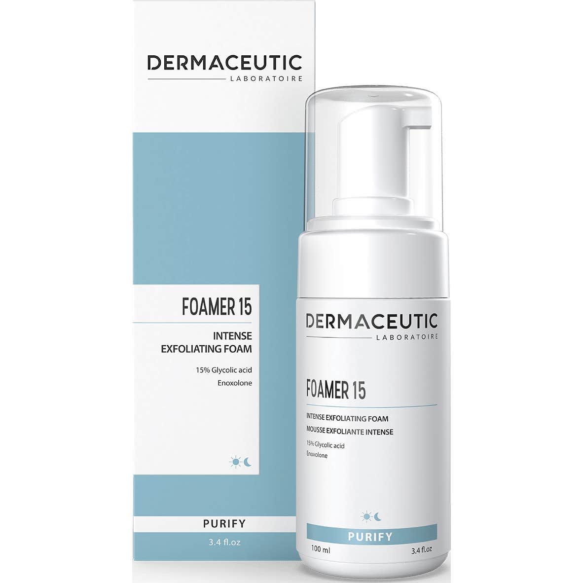 Dermaceutic Foamer 15 Mousse Exfoliante Intense 100ml