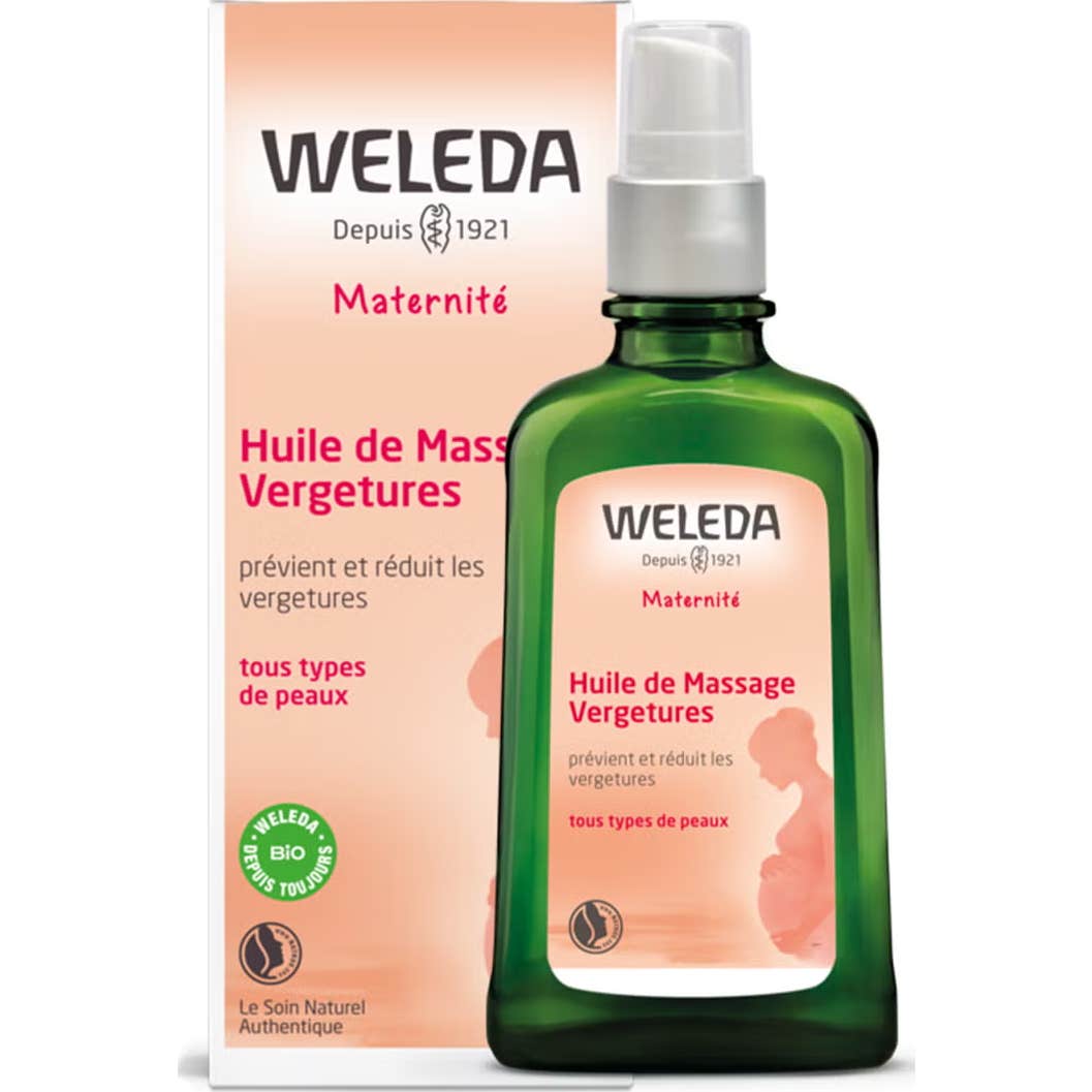 Weleda Huile de Massage Vergetures 100ml
