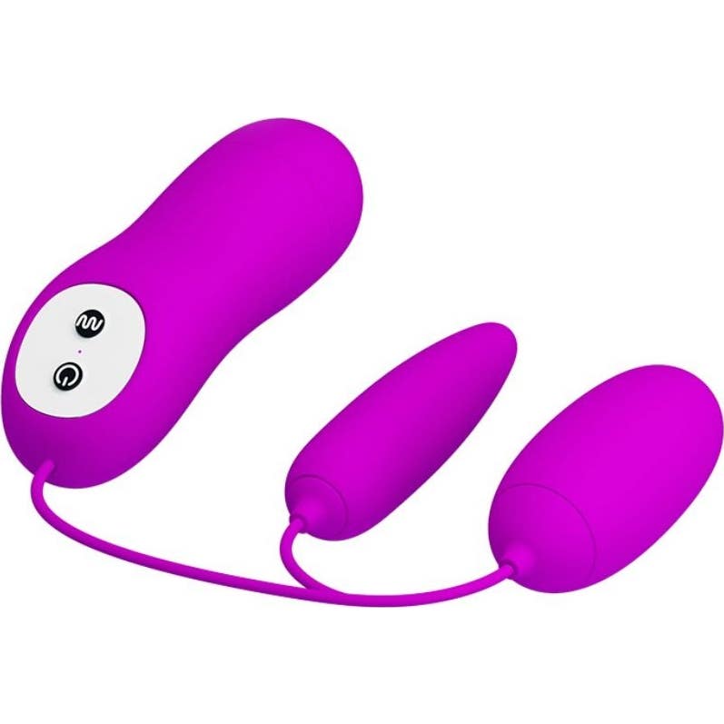 Pretty Love Irma Double Œuf Vibrant 1 pc