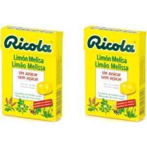 Ricola Pack Bonbons Citron Mélisse 2x50g