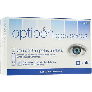 Optiben 0.25ml x 20 Unités