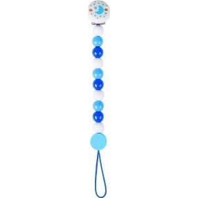 Chaîne perle bleue Heimess pour tétine 1 pc