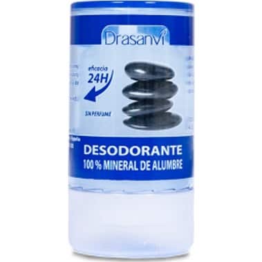 Drasanvi déodorant à base de cristaux d'alun minéral 120g