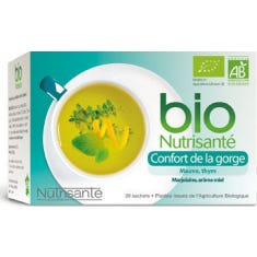 Nutrisanté Infusion Confort de la Gorge 20 sachets