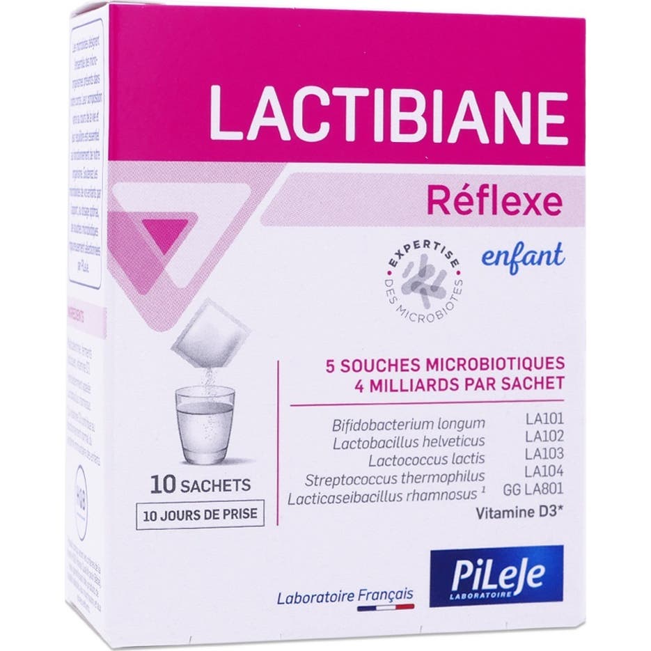 Lactibiane Réflexe Enfant 10 Sachets