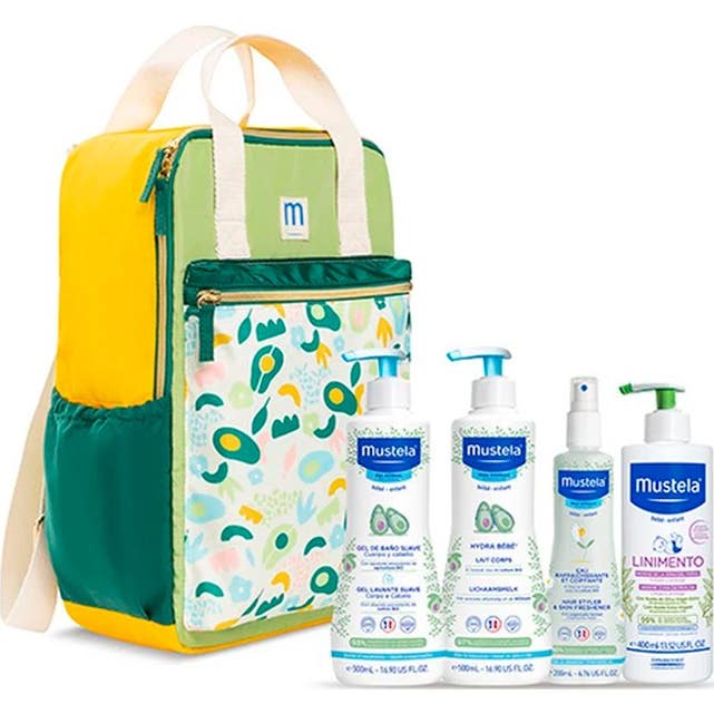 Mustela Kit Family Adventures Sac à Dos Pastel