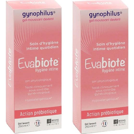 Gynophilus Evabiote Gel Lavado Íntimo 2x250ml