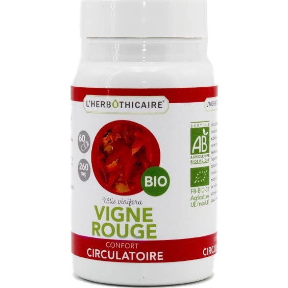 L'Herbothicaire Vigne Rouge Bio 180caps