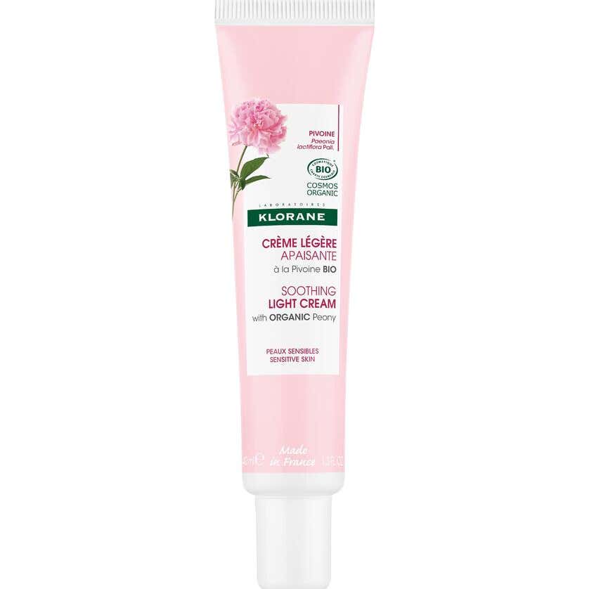 Klorane Crème Légère Apaisante à la Pivoine Bio 40ml