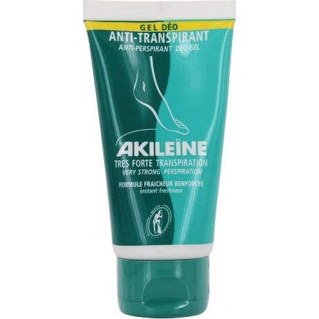 Akileïne Déo Antitranspirant pieds Gel 75ml