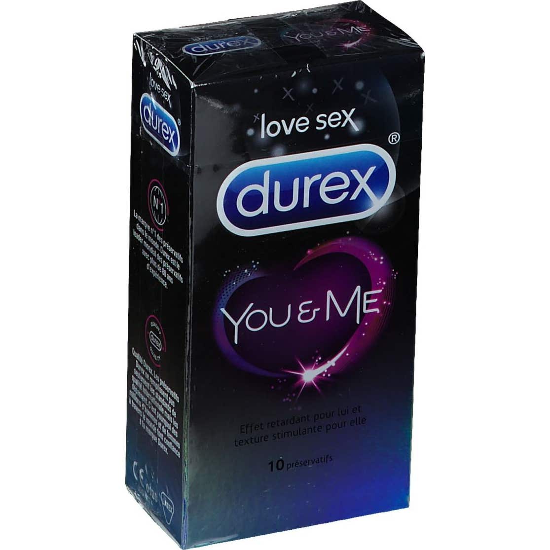 Durex You & Me 10 Préservatifs