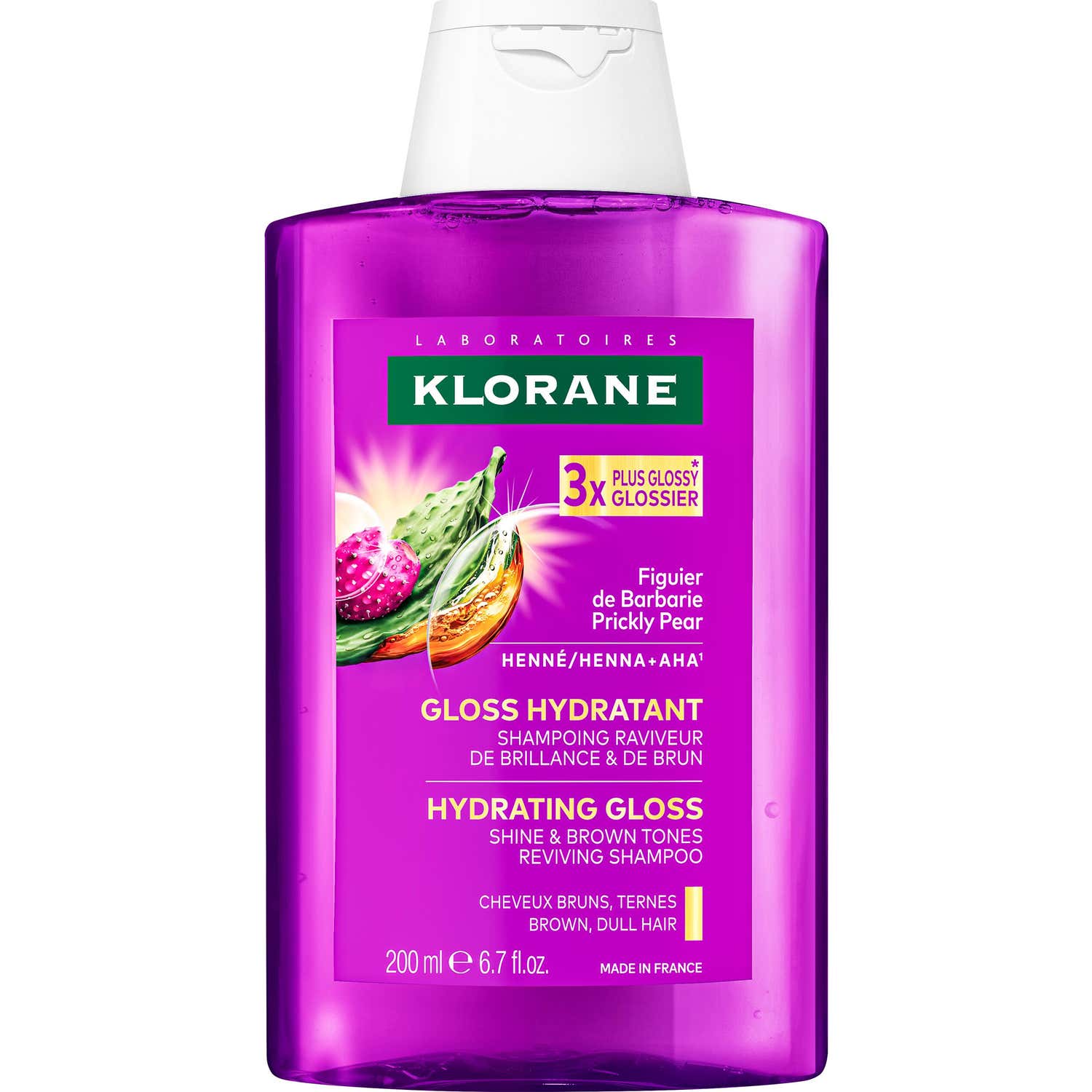 Klorane Gloss Hydratant Figue de Barbarie Shampooing 200 ml