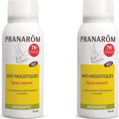 Pranarôm Aromapic Anti Moustiques Spray 2x75ml
