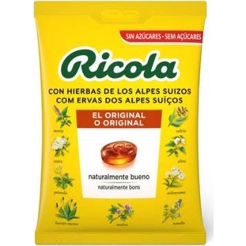 Ricola bonbons aux herbes sans sucre 70g