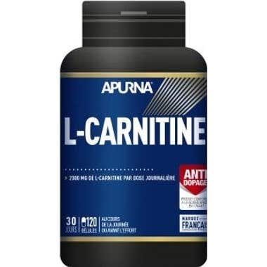 Apurna Bleu Pot De 120 Gelules L-Carnitine - Image 2