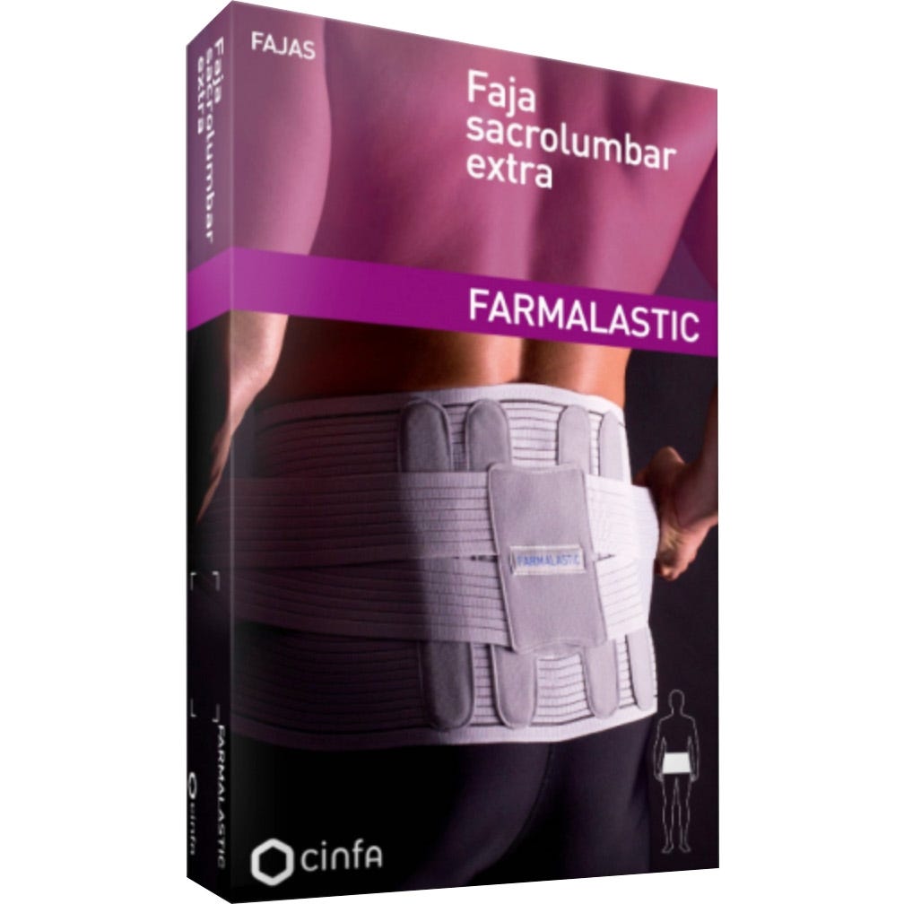 Farmalastic sacrolumbar extra grey girdle T-4 1 pc