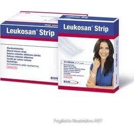 Leukosan Strip Sutura Cutanea Esteril 9 Tiras 2 *