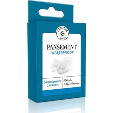 Giphar Pansements adhésifs Imperméables 20uts