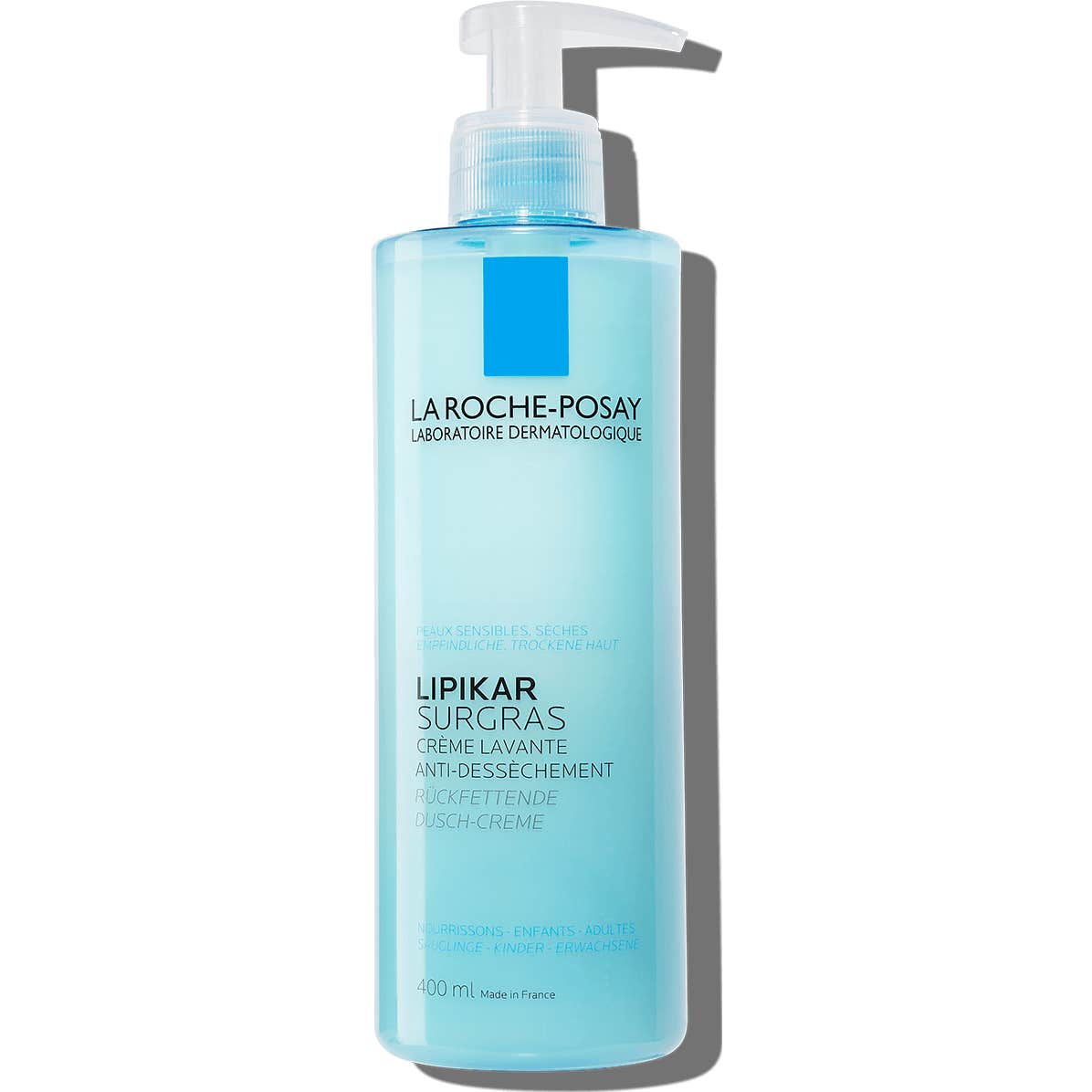 La Roche-Posay Lipikar Surgras Crème Lavante Anti-Dessèchement 400ml